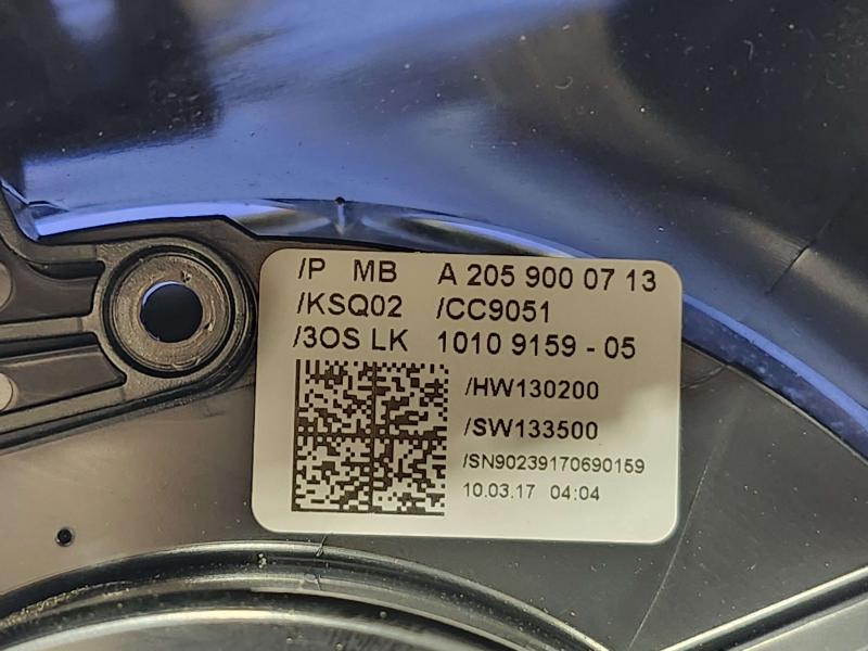 2017 Mercedes C-Class Misc Ebay Parts