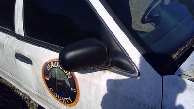 2002 - 2011 Ford Crown Victoria Door Mirror RH Passenger Side Black Textured OEM 6W7Z17682BA