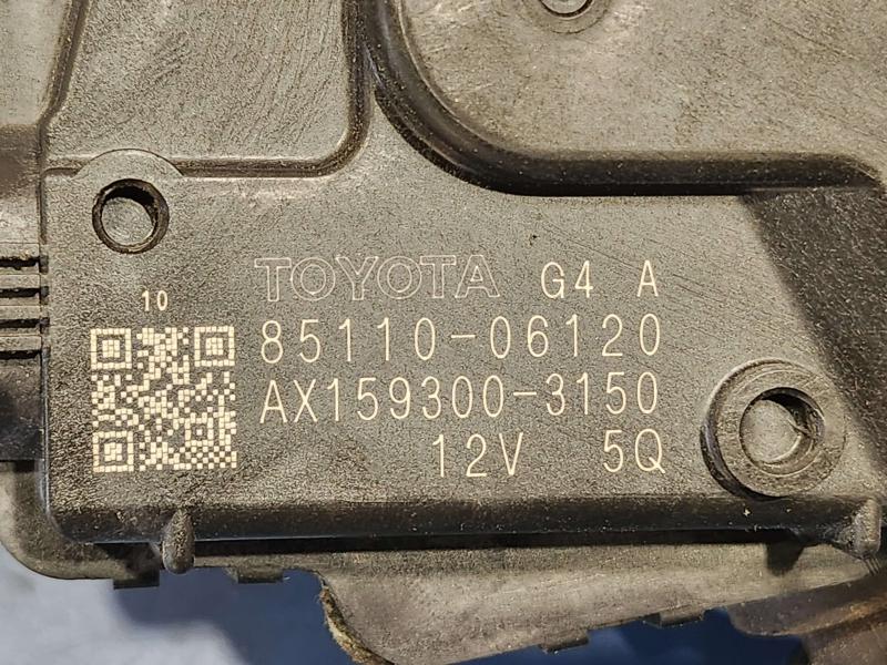 2013 Toyota Camry Wiper Motor Front