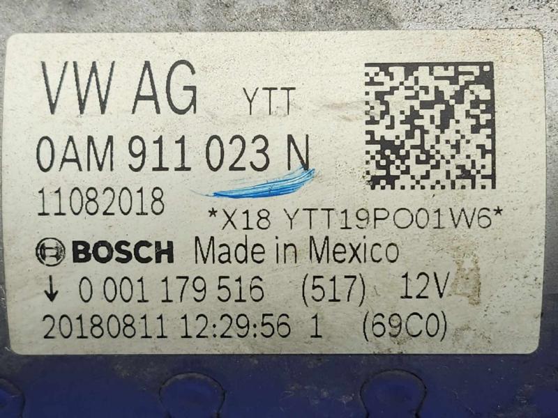 2019 Volkswagen Jetta Starter Motor