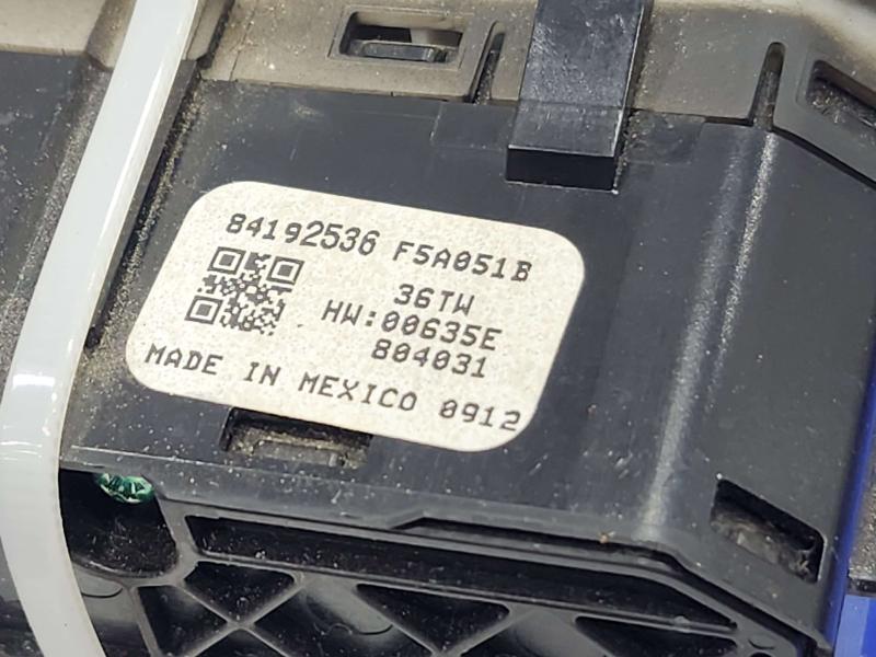 2018 Chevrolet Equinox Headlight Switch (Dash Mtd)
