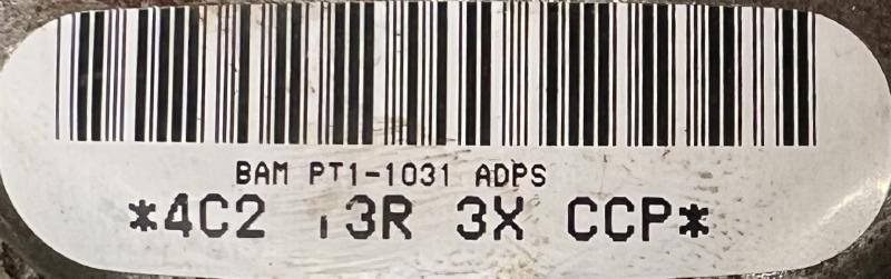 2011 Dodge Charger Air Bag