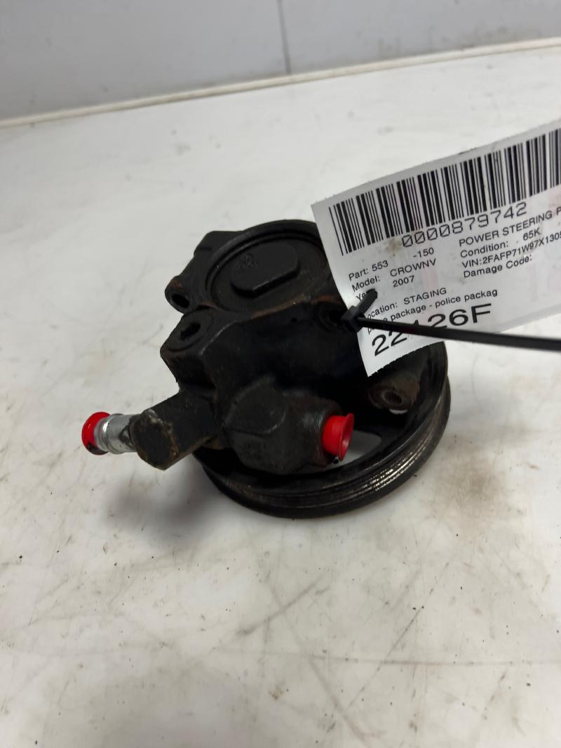 2007 Ford Crown Victoria Intercepter Power Steering Pump OEM 7W1Z3A674B