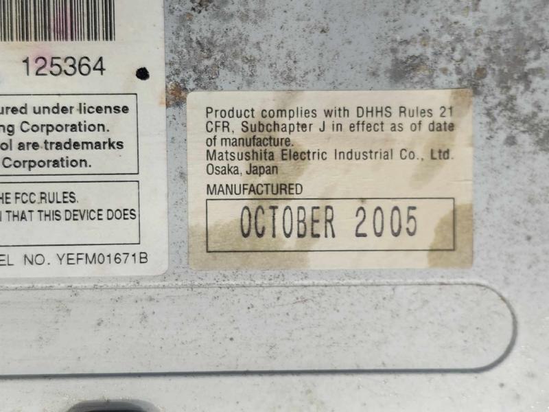 2005 Toyota Prius Audio & Visual Equip.(Radio)
