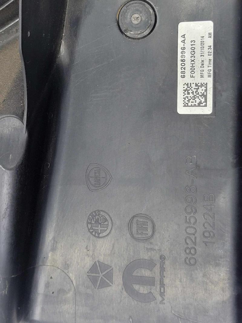 2015 Chrysler 200 Electric Cooling Motor