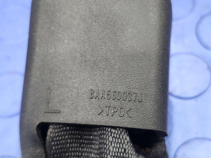 2009 Subaru Forester Rear Seat Belt