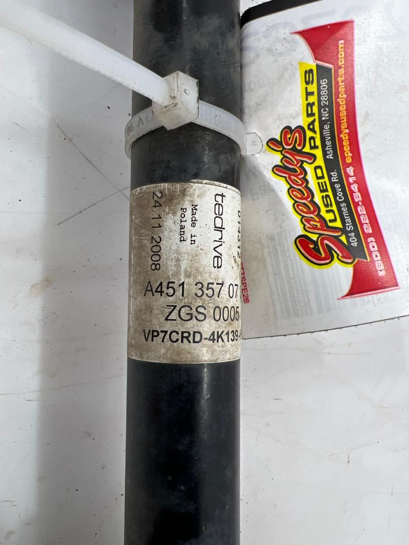2009 Smart Fortwo CV Drive Axle LH Driver Side Genuine OEM 4513570701