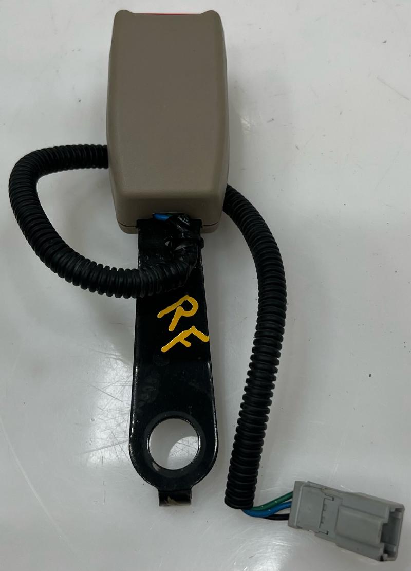 1999 - 2001 Acura TL Front Seat Belt Buckle RH Passenger Side Light Gray OEM 4813S0KA00ZB