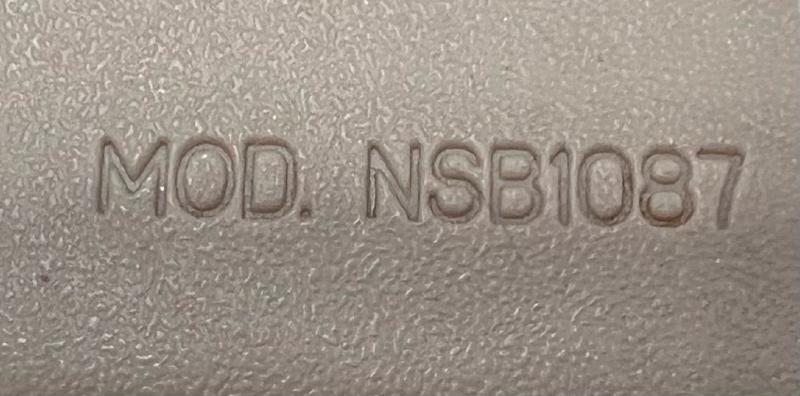 1999 - 2001 Acura TL Front Seat Belt Buckle RH Passenger Side Light Gray OEM 4813S0KA00ZB