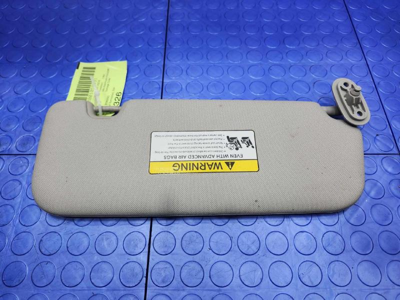 2014-2016 Kia Forte Sedan Sun Visor Left Driver Side Gray OEM 85210A7110ED,LH