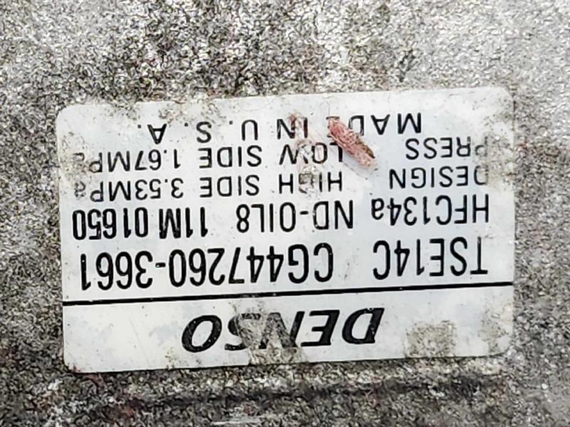 2011 Subaru Legacy A/C Air Compressor