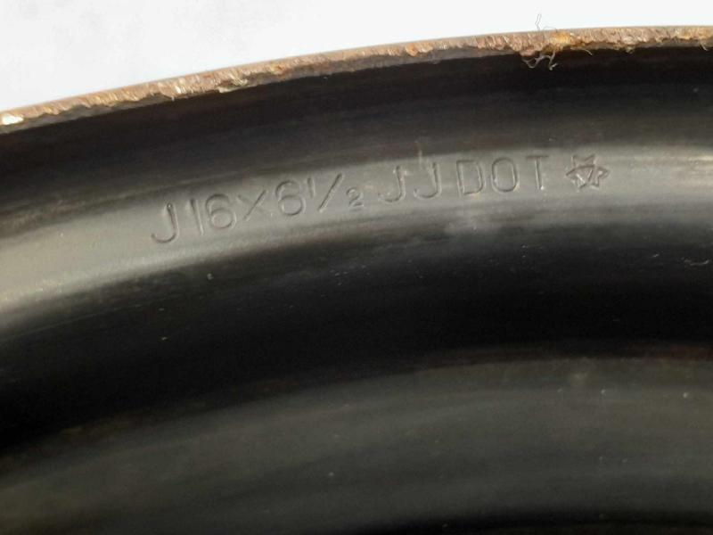 2009-2012 Subaru Forester 16x6-1/2 Steel Spare Road Wheel OEM 28111SA280