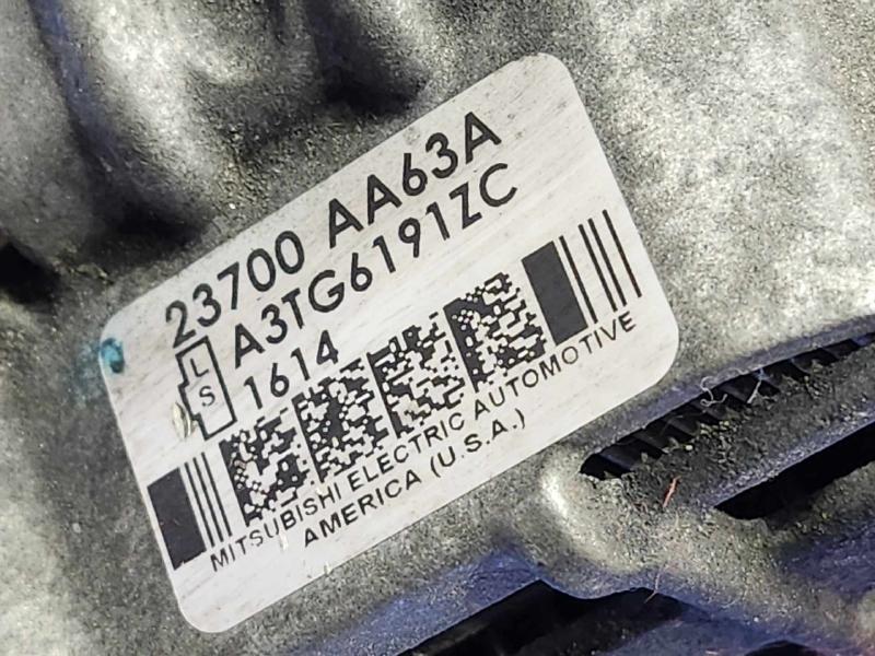 2011 Subaru Legacy Alternator