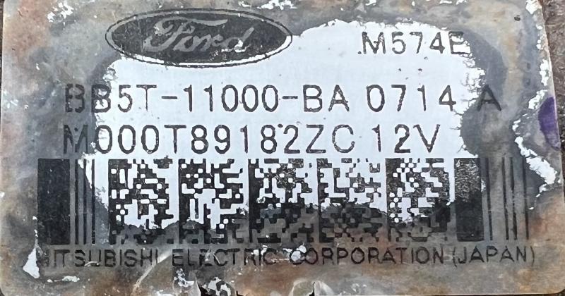 2014 Ford Focus Starter Motor