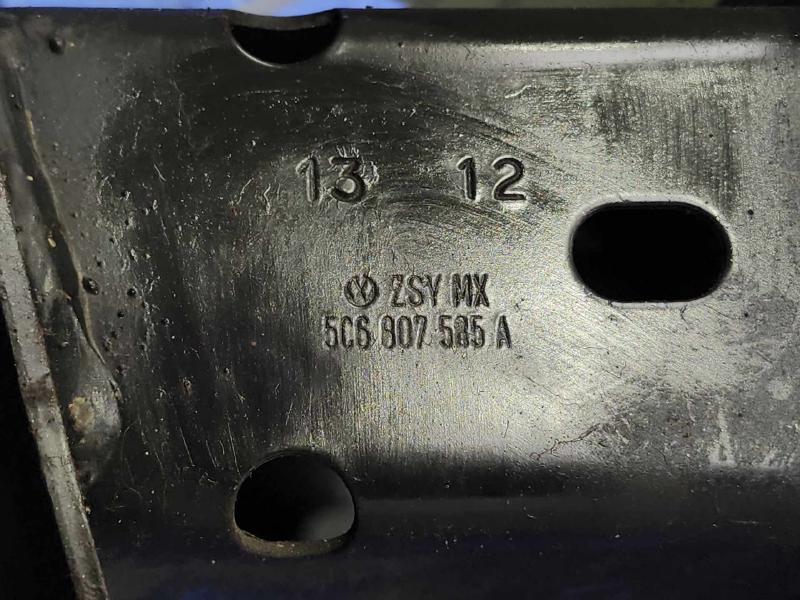 2012 Volkswagen Jetta Rear Bumper Reinforcement