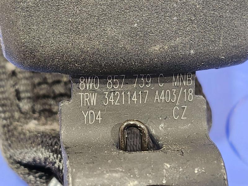 2018 Audi A4 Rear Seat Belt