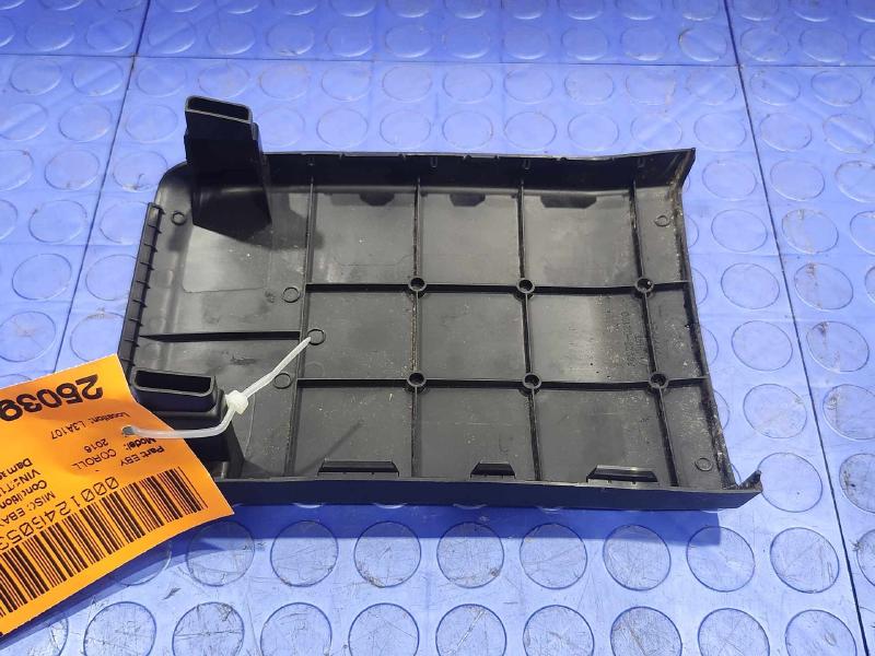 2014-2016 Toyota Corolla Rear Center Console Trim Black OEM 58923-02180