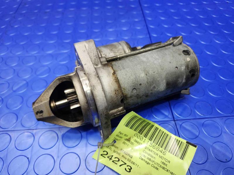 2011 BMW 535i Starter Motor