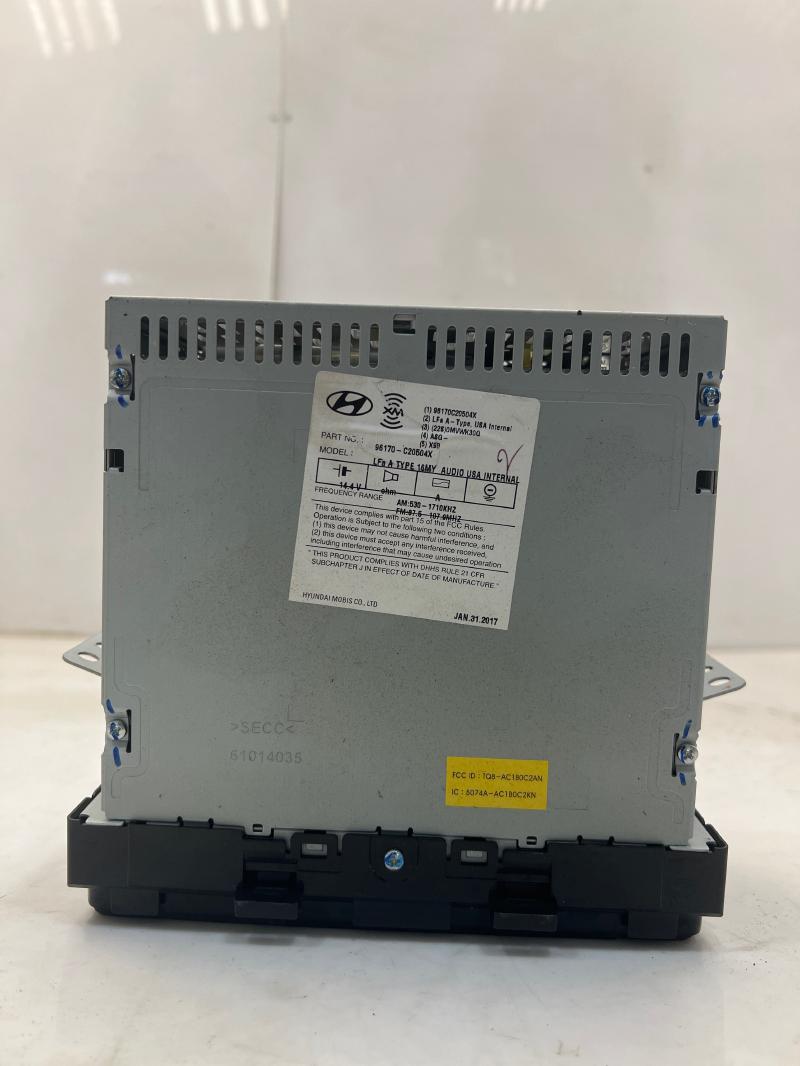 2015 2016 2017 Hyundai Sonata Radio Receiver w/o Nav 2.4L OEM 96170C2050