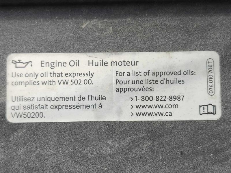 2013 Volkswagen Jetta Radiator Support