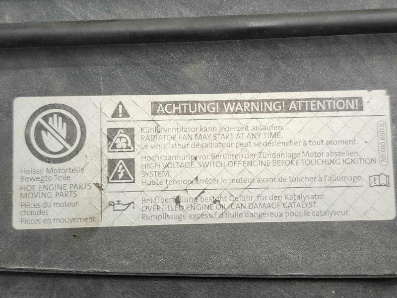 2013 Volkswagen Jetta Radiator Support