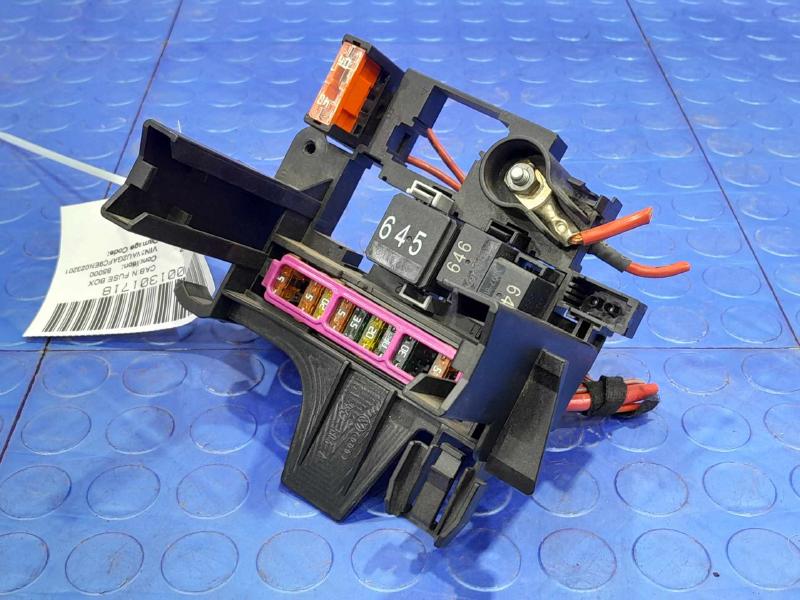 2014 Audi A7 Cabin Fuse Box