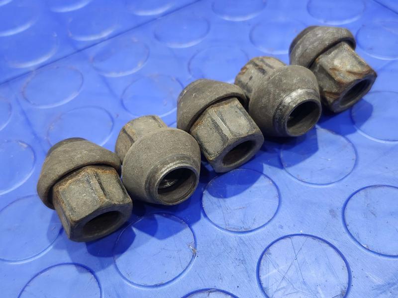 2014-2018 Ford Transit Connect Wheel Lug Nuts 5 Pcs Steel Wheels OEM DT1Z1012A