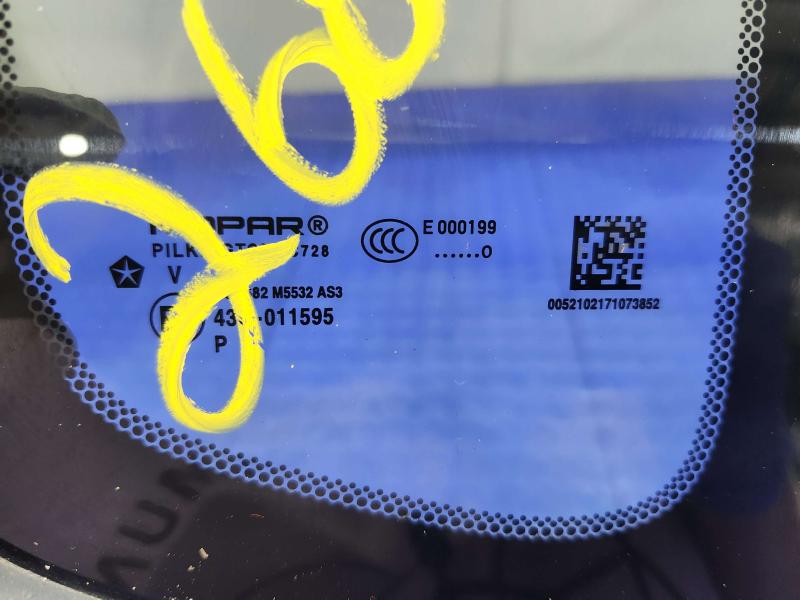 2020 Jeep Renegade Quarter Glass/Window