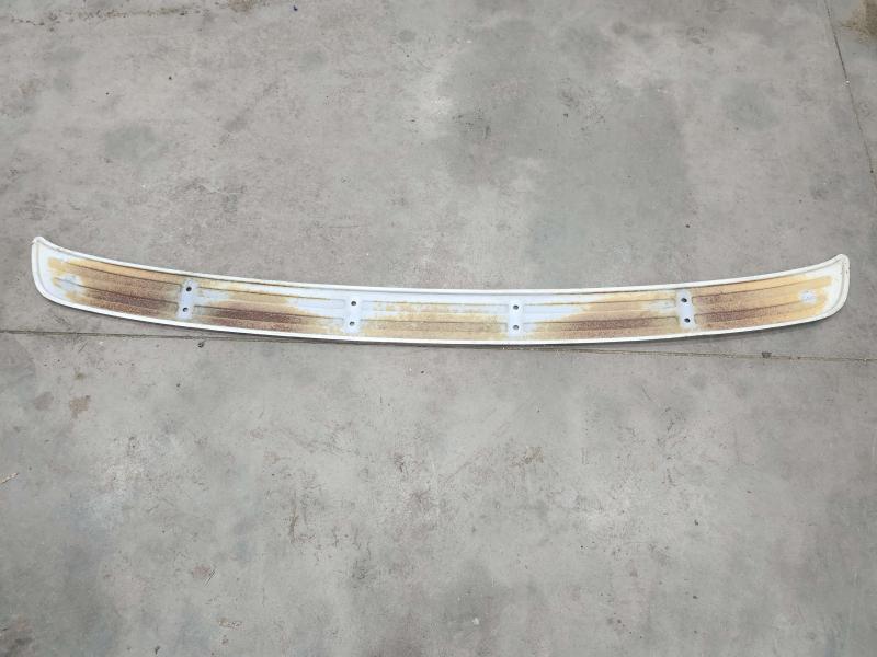1988-1993 Isuzu NPR Front Bumper Step Tread Plate OEM Genuine White Steel