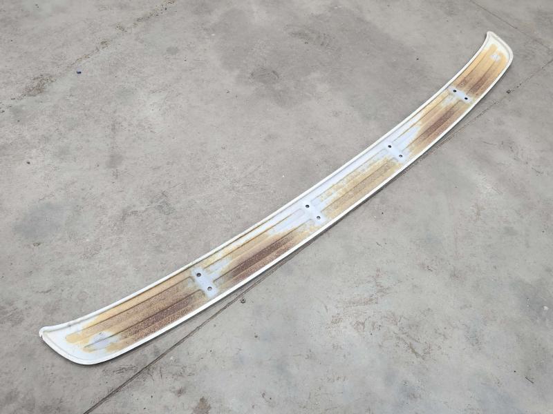 1988-1993 Isuzu NPR Front Bumper Step Tread Plate OEM Genuine White Steel