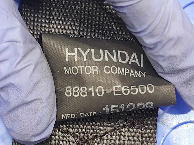 2016 Hyundai Sonata Front Seat Belt