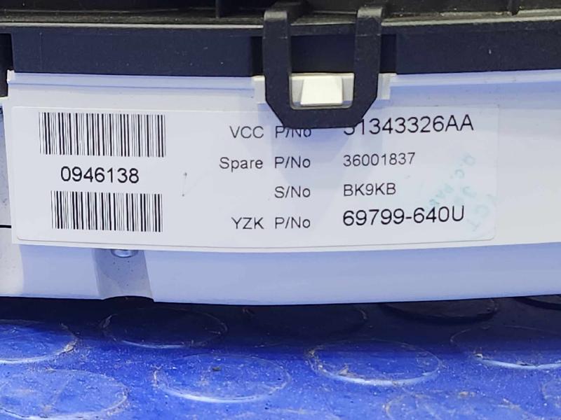 2012 Volvo XC60 Speedometer