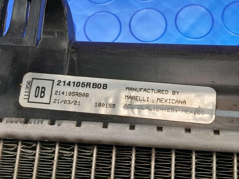 2021 Nissan Versa Radiator