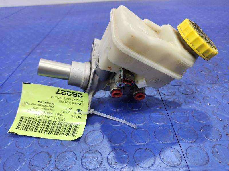 2017 Subaru Impreza Master Cylinder