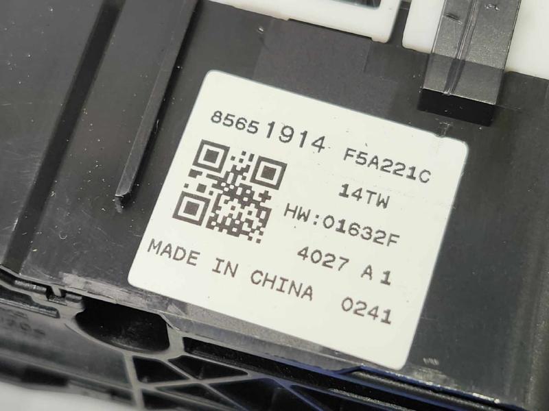 2024-2025 Buick Envista Headlight Control Switch Genuine OEM 85651914