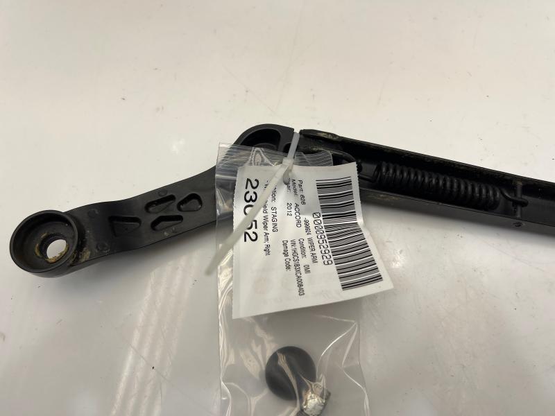 2012 Honda Accord Windshield Wiper Arm RH Passenger Side OEM 76601TA0A01