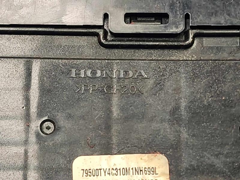 2012 Honda Crosstour Heater A/C Control