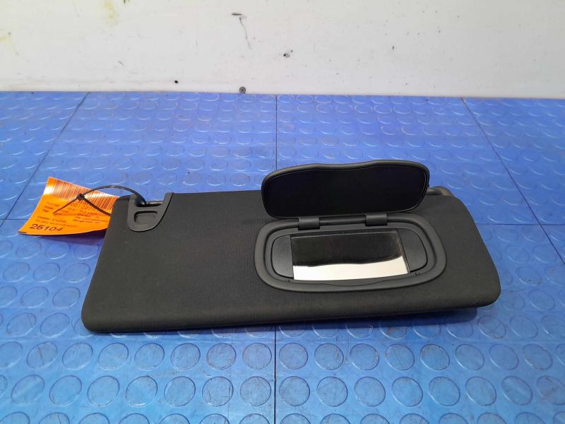 2015 Chrysler 200 Sun Visor Right Passenger Side w/o Illumination Black OEM 1WJ02DX9AD,RH