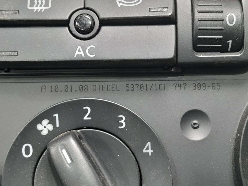 2008 Volkswagen Golf GTI Heater A/C Control