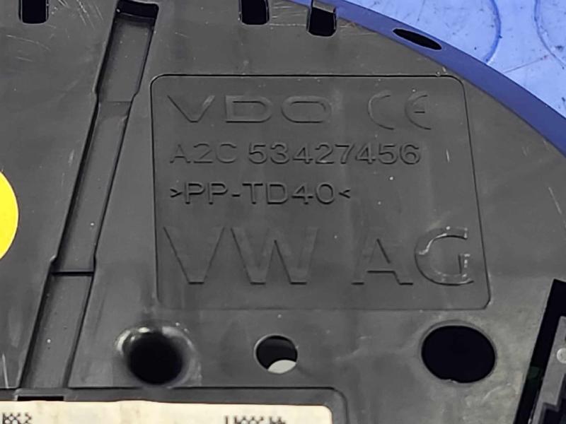 2015 Volkswagen Golf Speedometer
