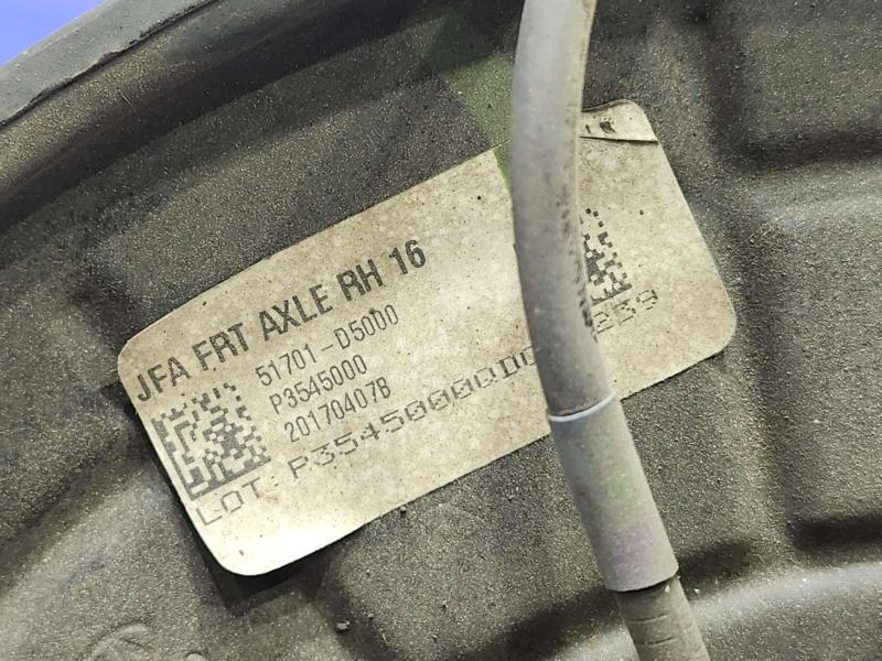 2017 Kia Optima Spindle Knuckle Front