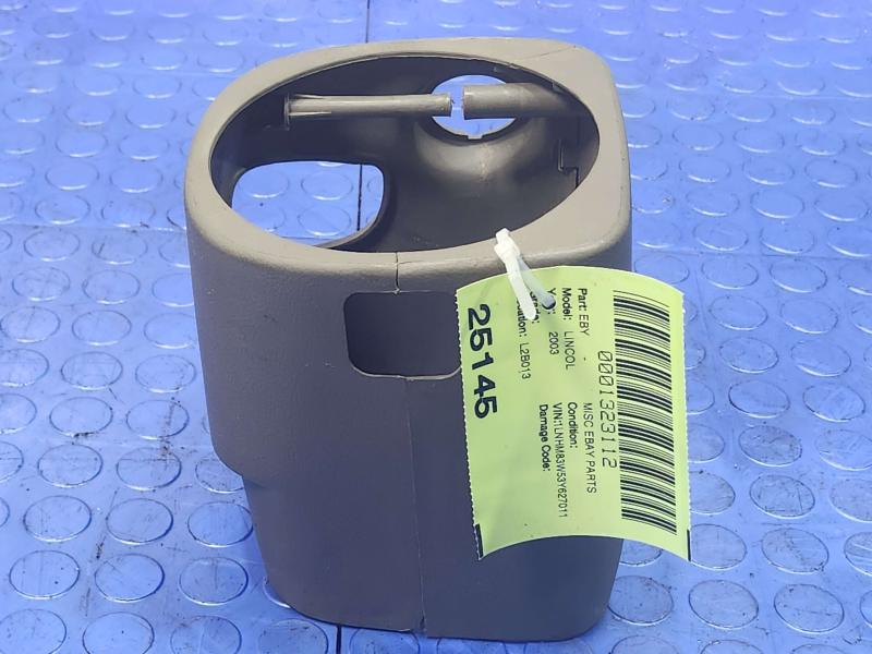 2003-2004 Lincoln Towncar Steering Column Surround Trim Bezels Gray Genuine OEM 4W1Z3530AAF 4W1Z3530BAB
