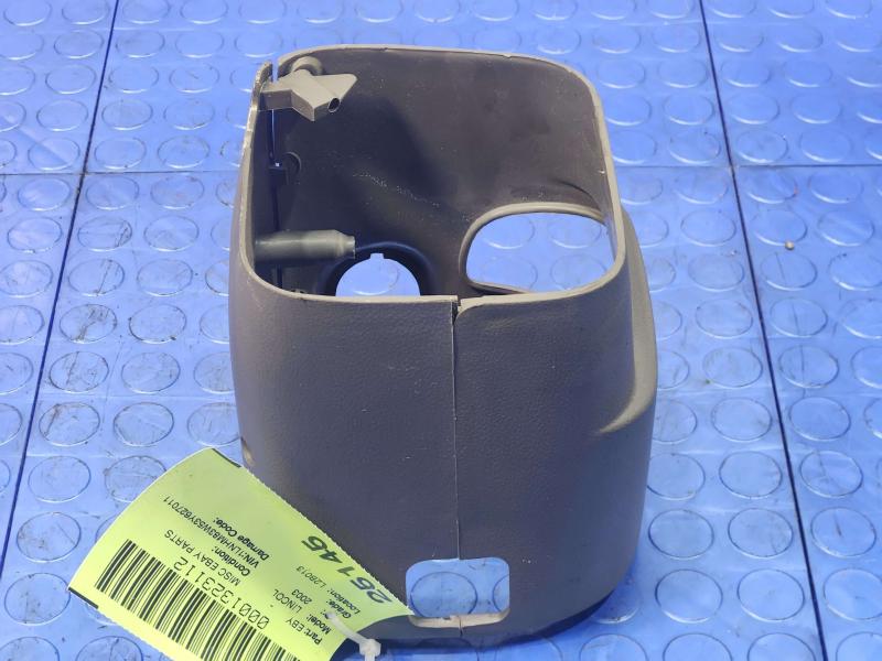 2003-2004 Lincoln Towncar Steering Column Surround Trim Bezels Gray Genuine OEM 4W1Z3530AAF 4W1Z3530BAB