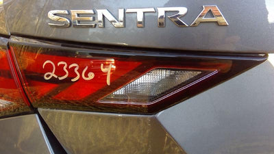 2020 Nissan Sentra Tail Light Assembly