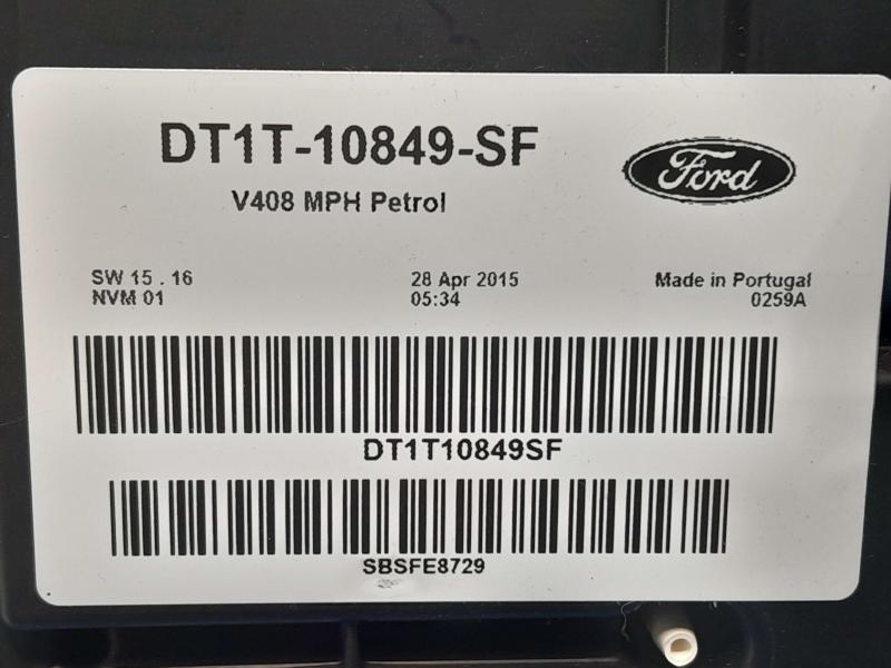 2014-2015 Ford Transit Connect Instrument Cluster Speedometer OEM DT1T10849SF