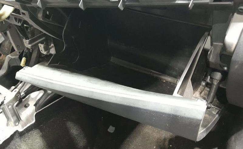 2008-2017 Mitsubishi Lancer Glove Box Compartment Black Genuine OEM 8006A082XA