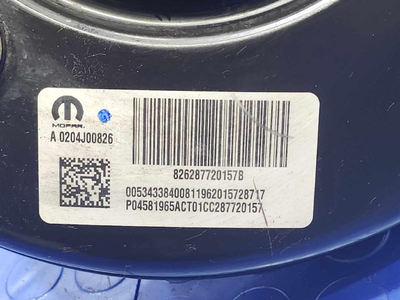 2018-2021 Jeep Compass Power Brake Booster Genuine OEM 04581965AC