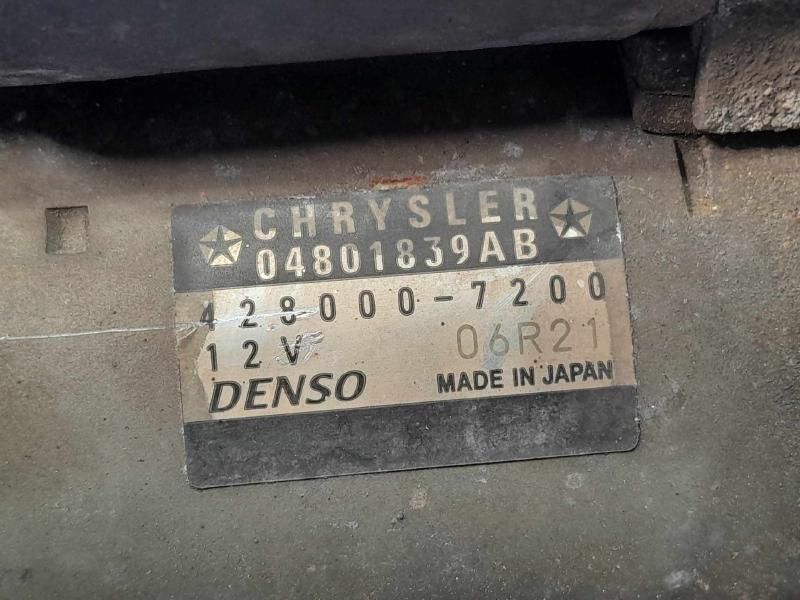 2015 Dodge Journey Starter Motor