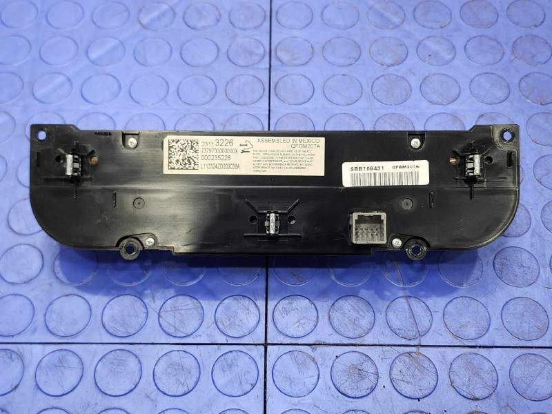 2014 Chevrolet Impala Heater A/C Control