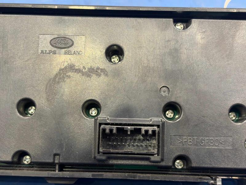 2016 Land Rover Range Rov Heater A/C Control